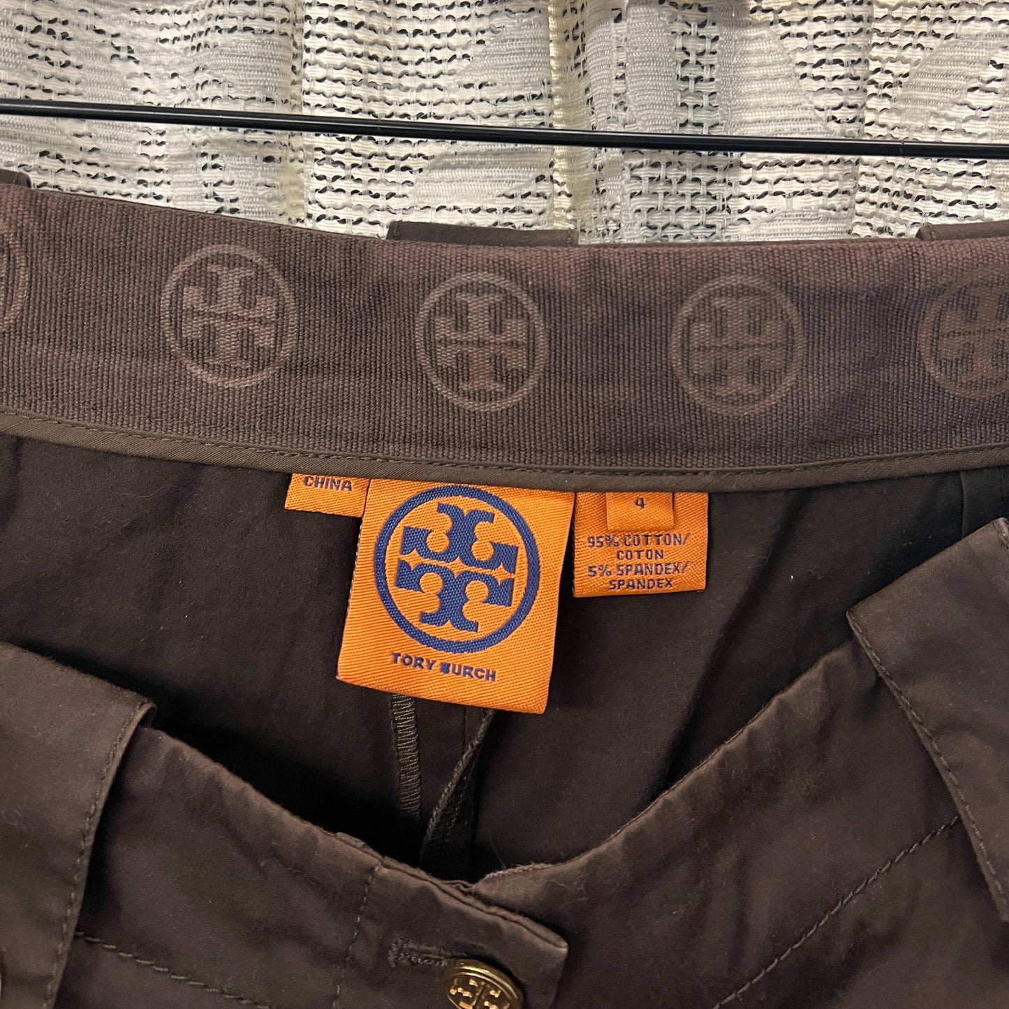 Tory Burch - 4 - Brown Bermuda Shorts