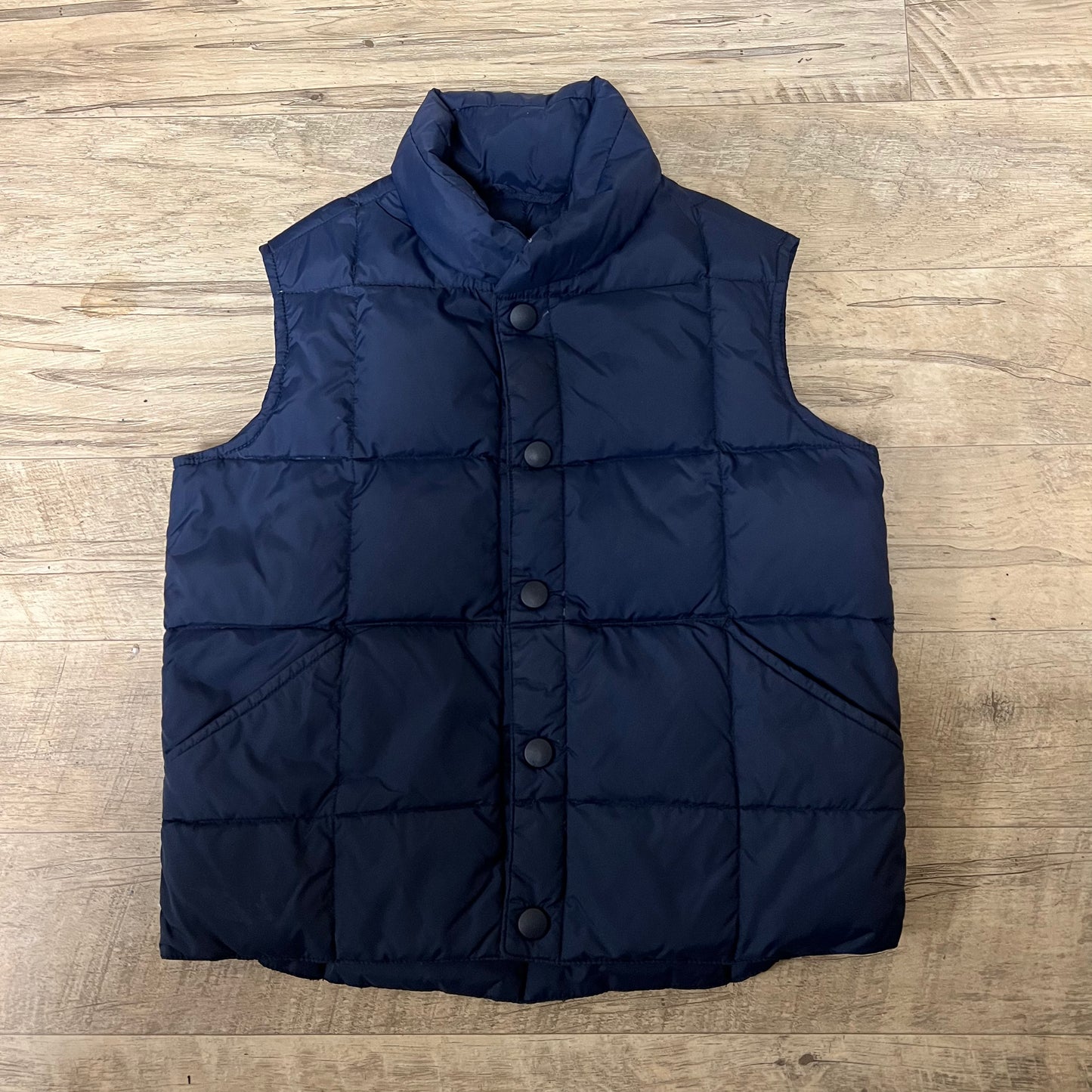 4T - Lands' End - Navy Puffer Vest