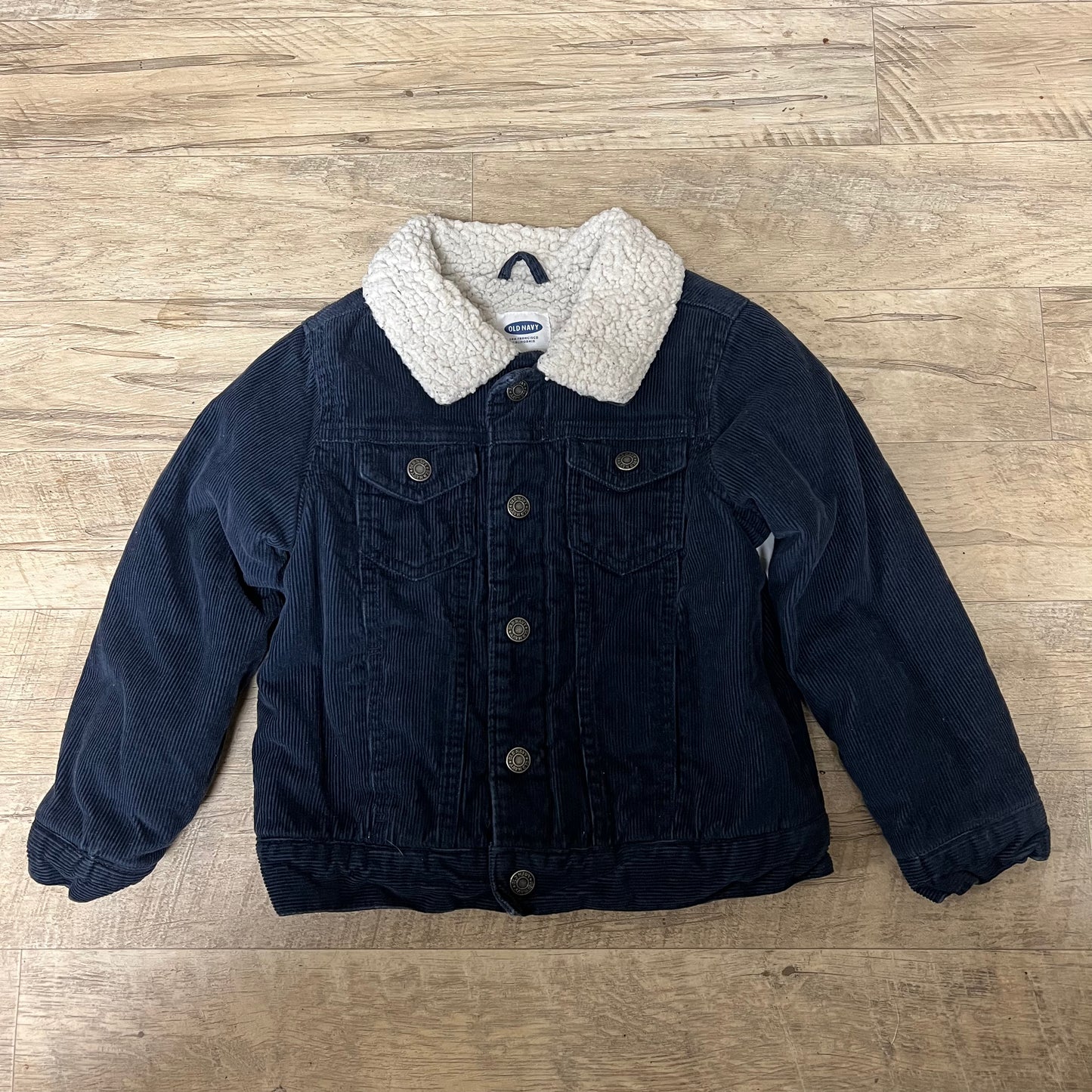 5T - Old Navy - Navy Corduroy Jacket