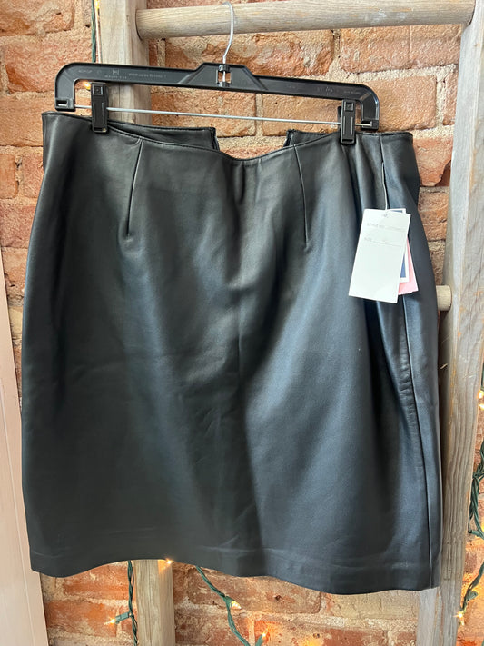 100% Genuine Leather Skirt