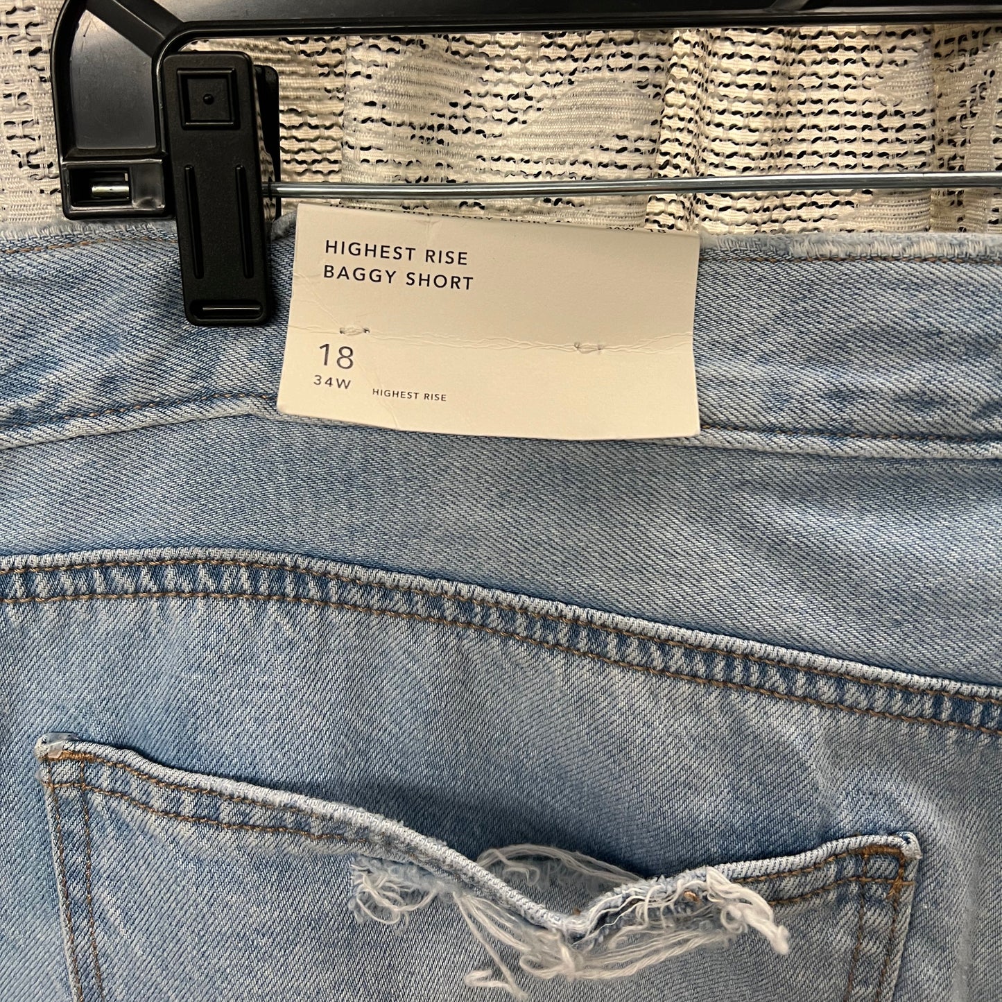 American Eagle - 18 - Highest Rise Baggy Shorts