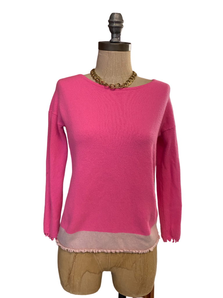 Lily Pulitzer Cashmere Hot Pink Sweater